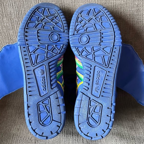 RARE Adidas Jeremy Scott JS Wings CNY Sz 4.5 M / 5.5W Maximalist Hypebeast Satin - Picture 9 of 16